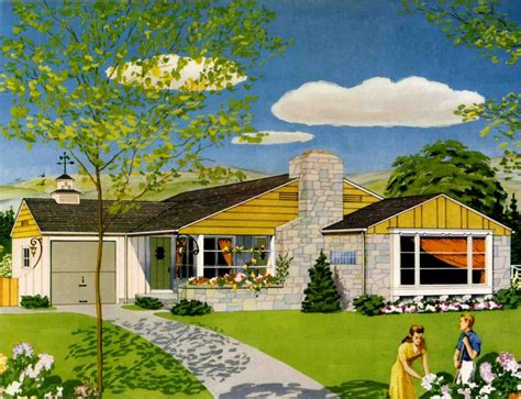 A 1950 American Dream House Retro Renovation