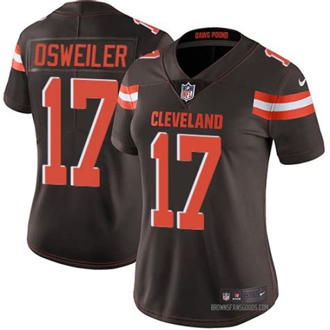 Brock Osweiler Cleveland Browns Womens Limited Team Color Nike Jersey Brown