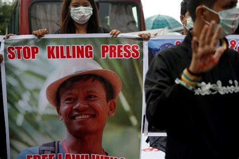 Myanmar Arrested Journalists Highlight Lack Of Free Press Time