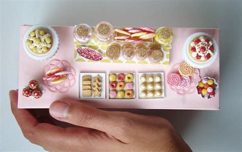 Mini versions of your favorite baked delights by christy beaver and morgan greenseth is a collection of recipes for perfectly sized handheld treats. Miniature Candy Dessert Table | Taaadaaaaa! This piece ...