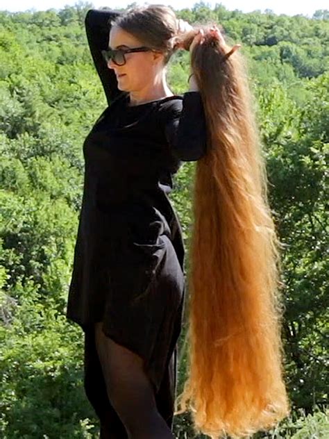 Video Super Long Rapunzel Hair In Nature Realrapunzels