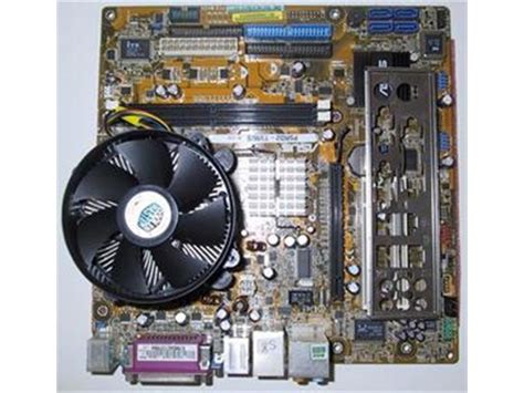 Asus Socket 775 P5rd2 Tvms Motherboard With Pentium 4 30 Ghz Cpu