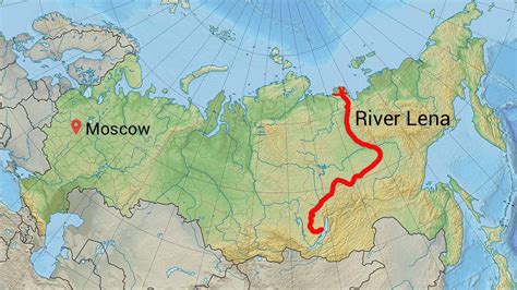 Russia on a world wall map: Drought in Russian Arctic Threatens Fishermen Dependent on ...
