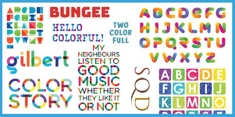Colored Fonts Hit The Mainstream Font Repos Like A Digital Virus