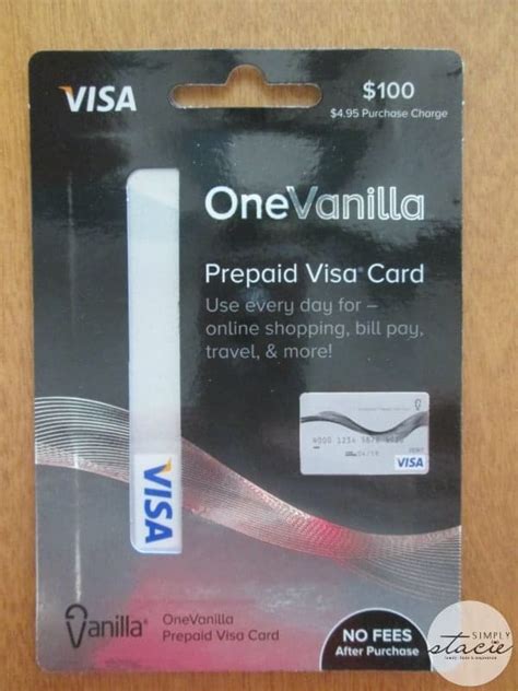 It should be smooth sailing afterwards. OneVanilla Prepaid Visa Debit Card Review - Simply Stacie