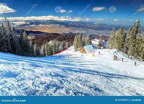 Spectacular Ski Resort In The Carpathianspoiana Brasovromaniaeurope