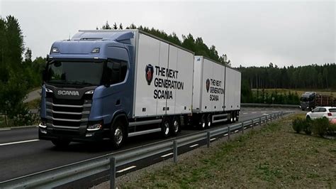 Scania Next Generation S And R Drive By News