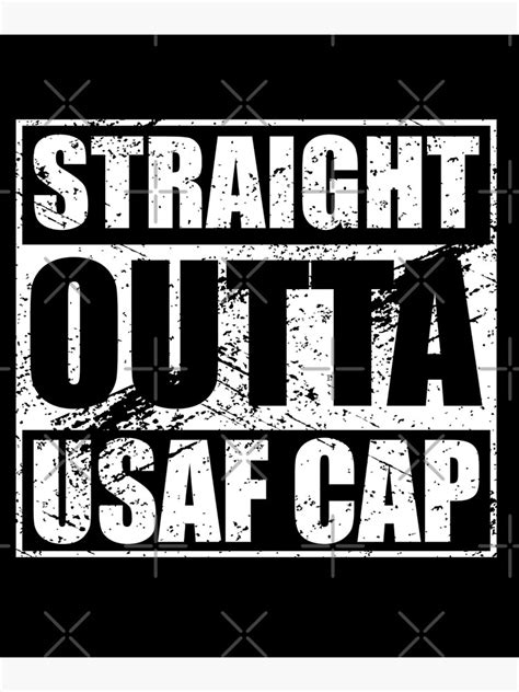 Straight Outta Usaf Cap United States Air Force Civil Air Patrol