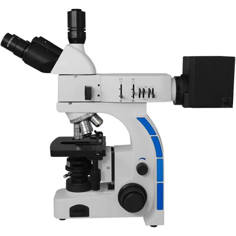 Metallurgical Microscope Transmitted And Reflected Illumination 100x 8