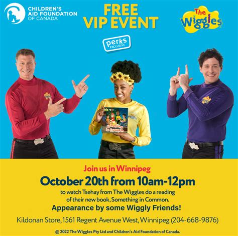 The Wiggles Winnipeg Meet Tsehay Simon And Lachy At A