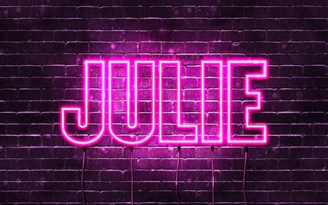 Download Wallpapers Julie 4k Wallpapers With Names Female Names