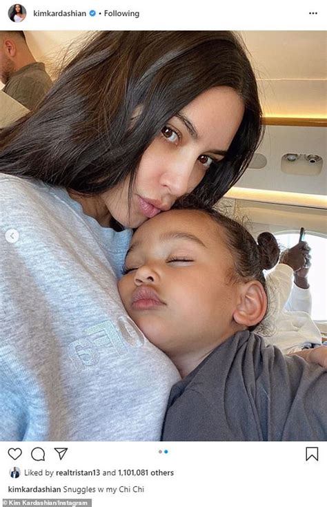 kim kardashian looks simply radiant as she cuddles up to little chicago west in makeup free