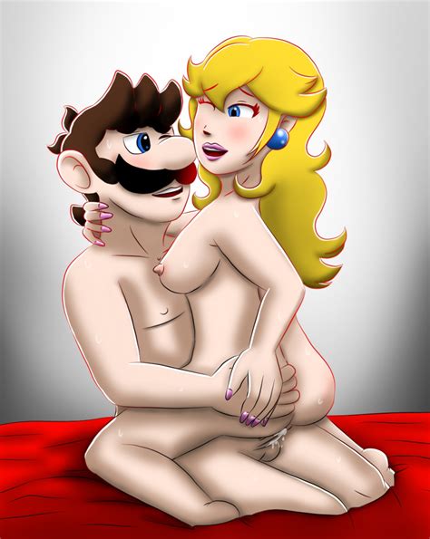 Rule 34 Duo Hand On Ass Luigi Mario Series Nude Princess Peach Sex