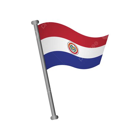 Paraguay Flag Paraguay Flag Paraguay Flag Shinning Png And Vector