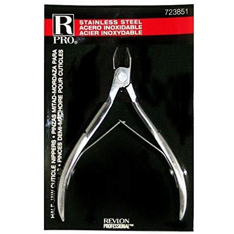 cuticle nippers professional half jaw stainless steel revlon packaging reviews 2022