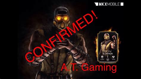 New Mkx Mobile Characters Confirmed Youtube