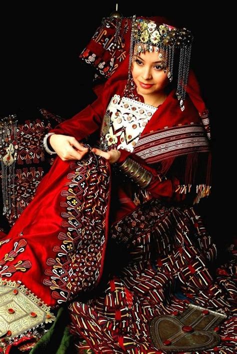 Turkmen Woman Turkmenistan Clothing National Clothes Traditional