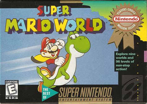 Cover Art Or Packaging Material From Super Mario World