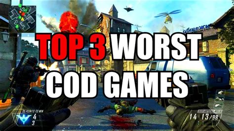 Top 3 Worst Call Of Duty Games Ever ️ Find Out Neext Youtube