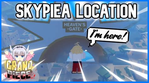 How To Find Sky Islands In Grand Piece Online Roblox Youtube