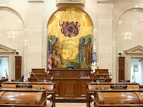 Urban Spelunking Bradford Murals In The Milwaukee County Courthouse