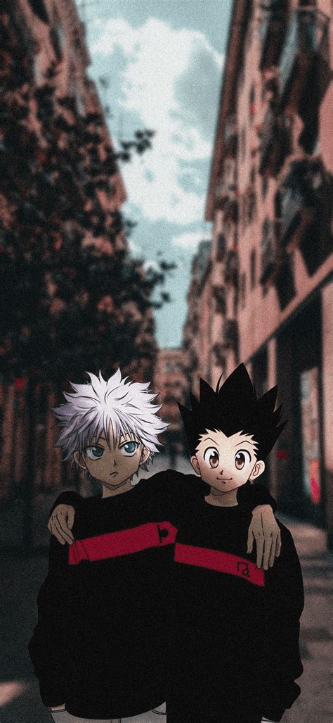 View 28 Lock Screen Gon And Killua Iphone Wallpaper Birdrowasuby