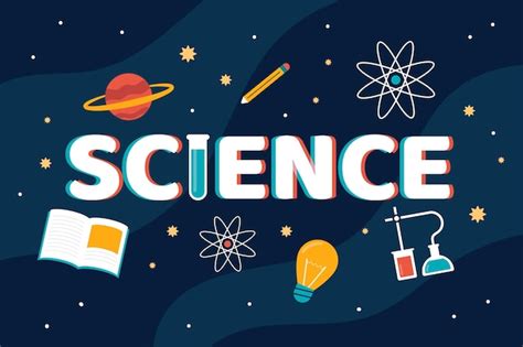 Science Word Concept Free Vector