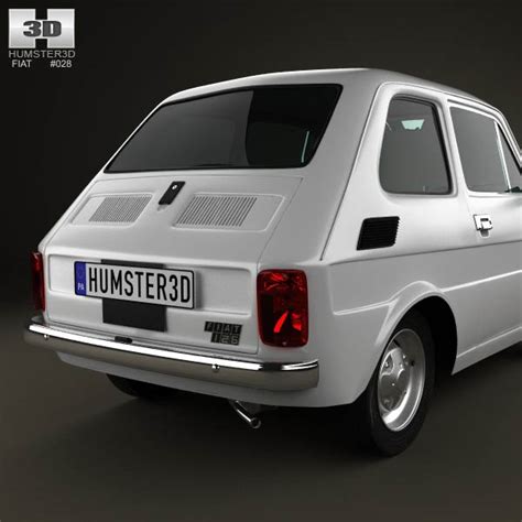 Fiat 126 1976 3d Model For Download In Various Formats