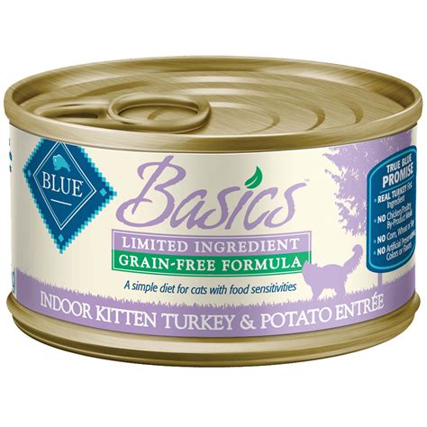 If they do exist, they're generally caused by animal. Blue Buffalo Blue Basics Kitten Grain-Free Turkey Recipe ...