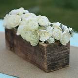 Rustic Boxes For Flowers Images