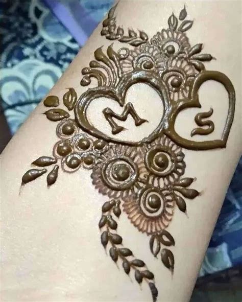 M And S Mehndi Art In 2020 Mehndi Designs For Beginners Mehndi Art