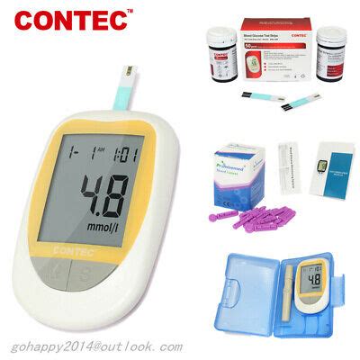 New Kh Blood Glucose Meter Mmol Pcs Test Strips Lancets