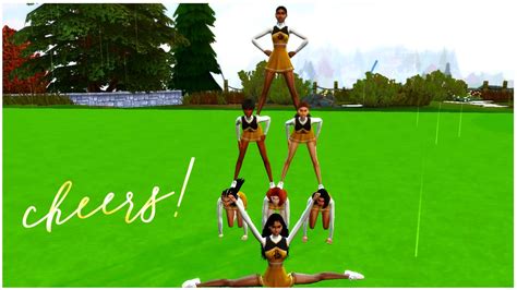 Sims 4 Cheer Team Youtube