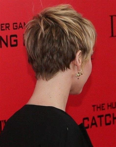Back View Of Short Layered Pixie Cut Hairstyles Weekly