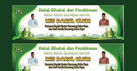Contoh Banner Halal Bihalal Terbaru Opmemis