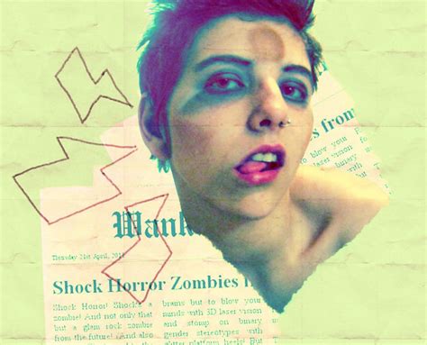 Shock Horror Glam Zombie By Spikesquirrel On Deviantart