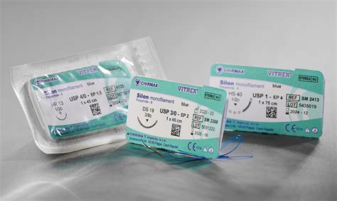 Surgical Sutures Non Absorbable Threads Vitrex