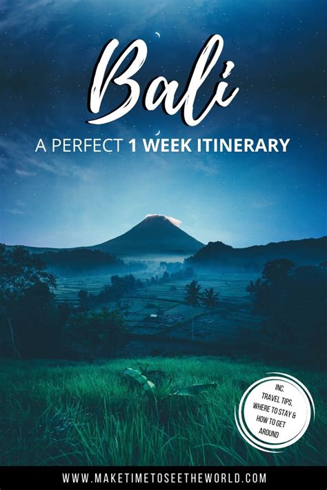 The Ultimate 7 Day Bali Itinerary Perfect For First Time Visitors