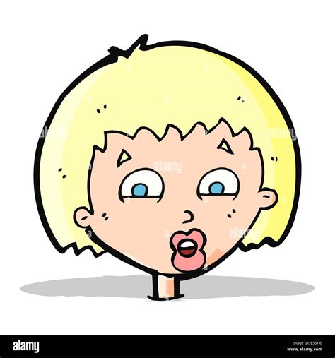 Cartoon Shocked Expression Stock Vector Image And Art Alamy