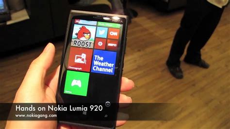 Hands On Nokia Lumia 920 Youtube