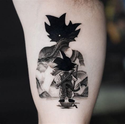 Goku Tattoo Located On The Inner Arm Cartoon Style