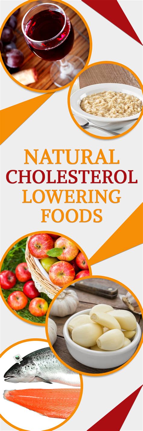 5 Natural Cholesterol Lowering Foods