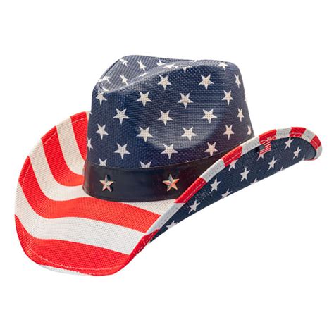 California Hat Company American Flag Cowboy Hat Hats Unlimited