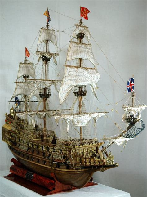The English Sovereign Of The Seas Of 1637 Sailing Shi