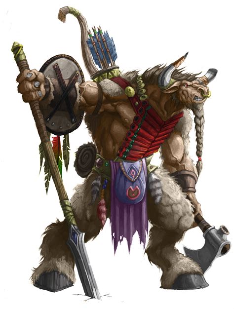 Warcraft Tauren By Mogthar Deviantart On DeviantART World Of