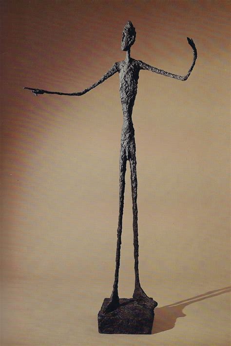 Alberto Giacometti Man Pointing Lhomme Au Doigt 1947 Thomas