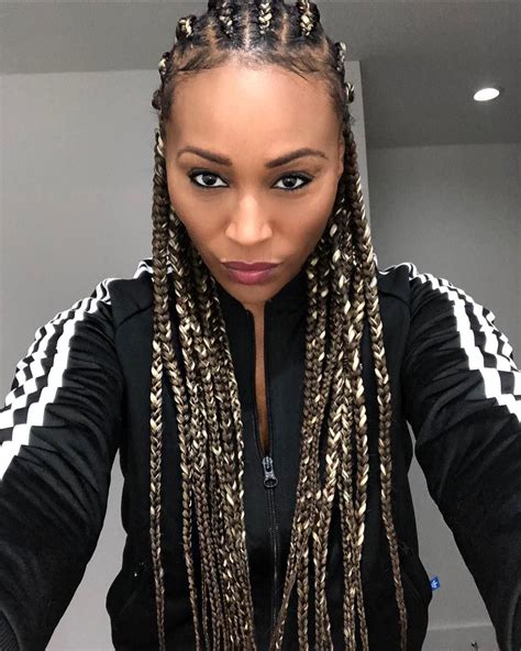 Cynthia Bailey Looks Gorgeous In New Braided Hairstyle