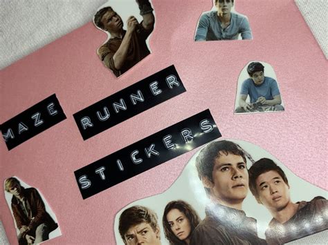 The Maze Runner Sticker Pack Various Sizes Etsy