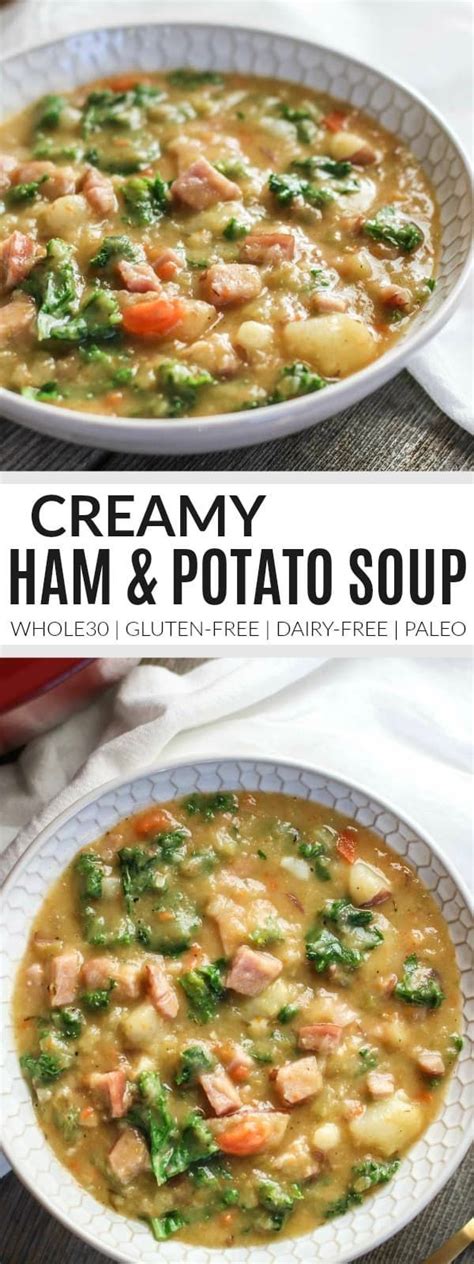 Healthy Potato Soup Ham And Potato Soup Healthy Potatoes Ham Soup