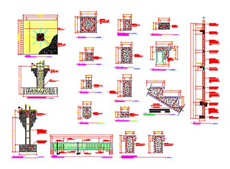 Detalles Estructurales Dwg Block For Autocad • Designs Cad